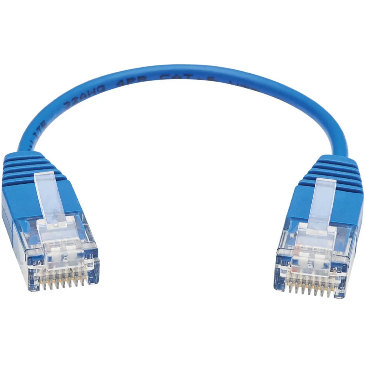 EATON TRIPP LITE SERIES CONNECTIVIT N200-UR6N-BL — 6IN CAT6 GIGABIT ENET CABLE