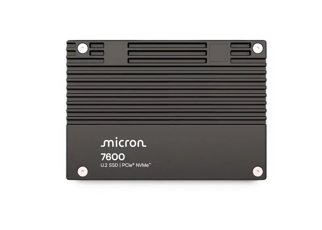 Crucial MTFDLAL15T3THG-1BP1DFCYYR — MICRON 7600 PRO 15.36TB NVME U.2 (15MM) ENTERPRISE SSD SINGLE PACK