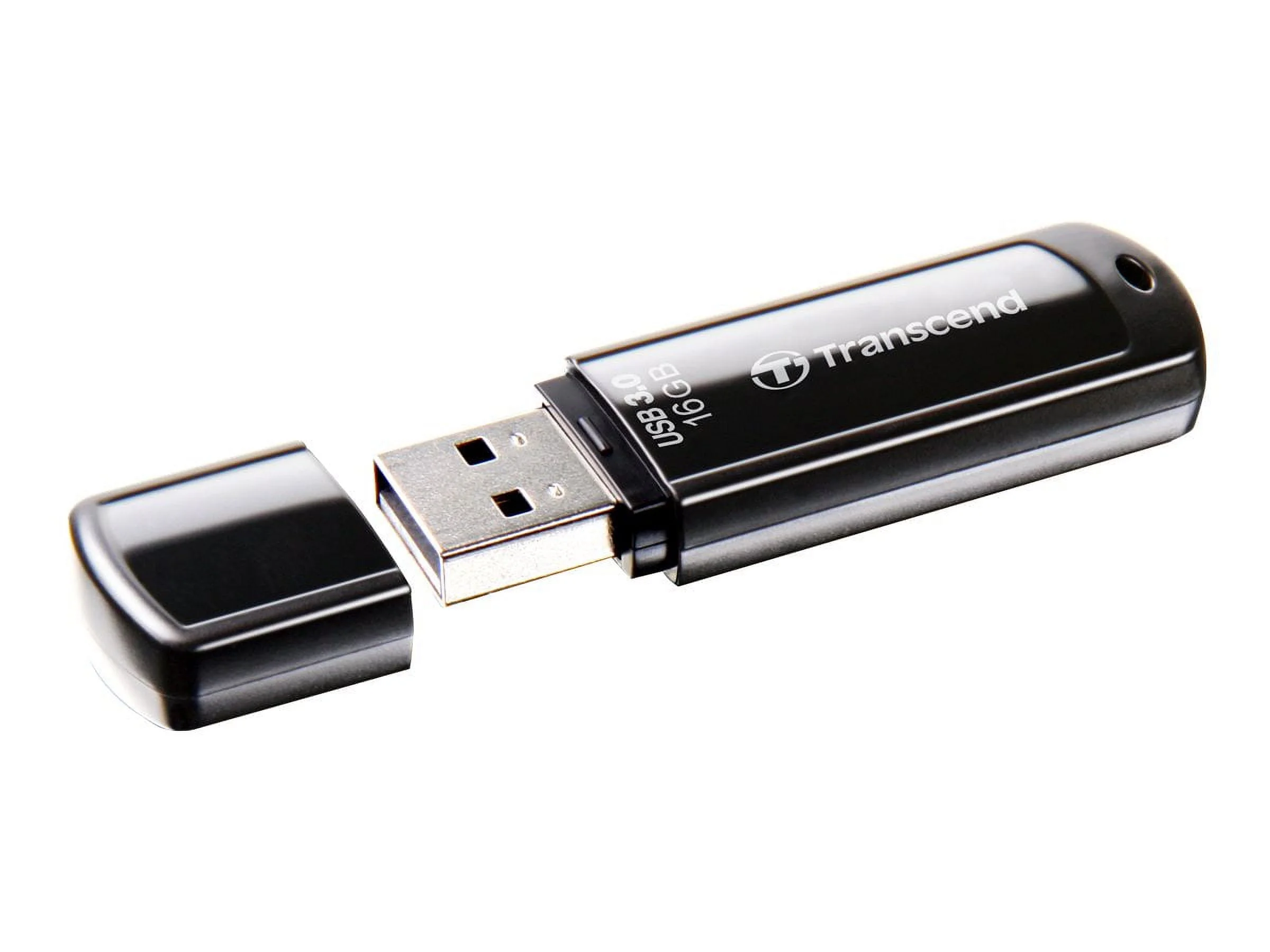 Transcend TS16GJF700 — TRANSCEND 16GB USB 3.0 FLASH DRIVE (JETFLASH 700) BLACK - FLASH DRIVE - 16GB - U