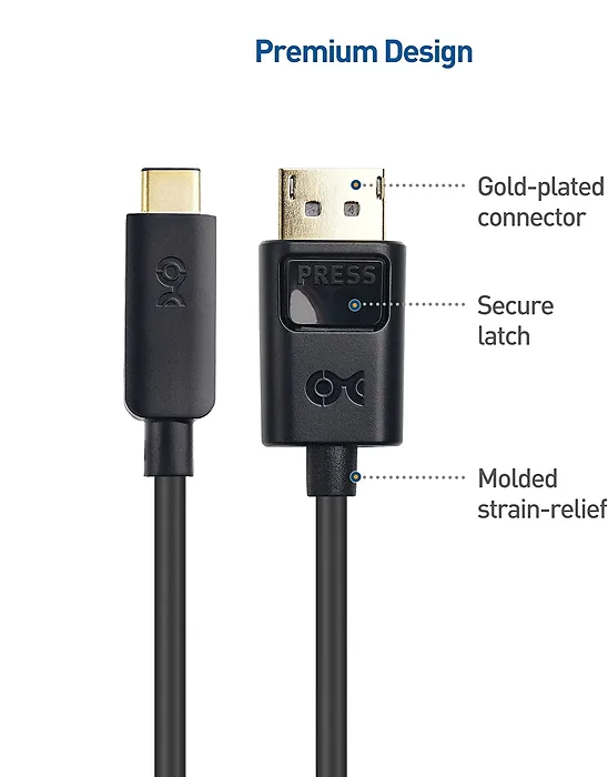 CABLE MATTERS-201036-BLK-1M