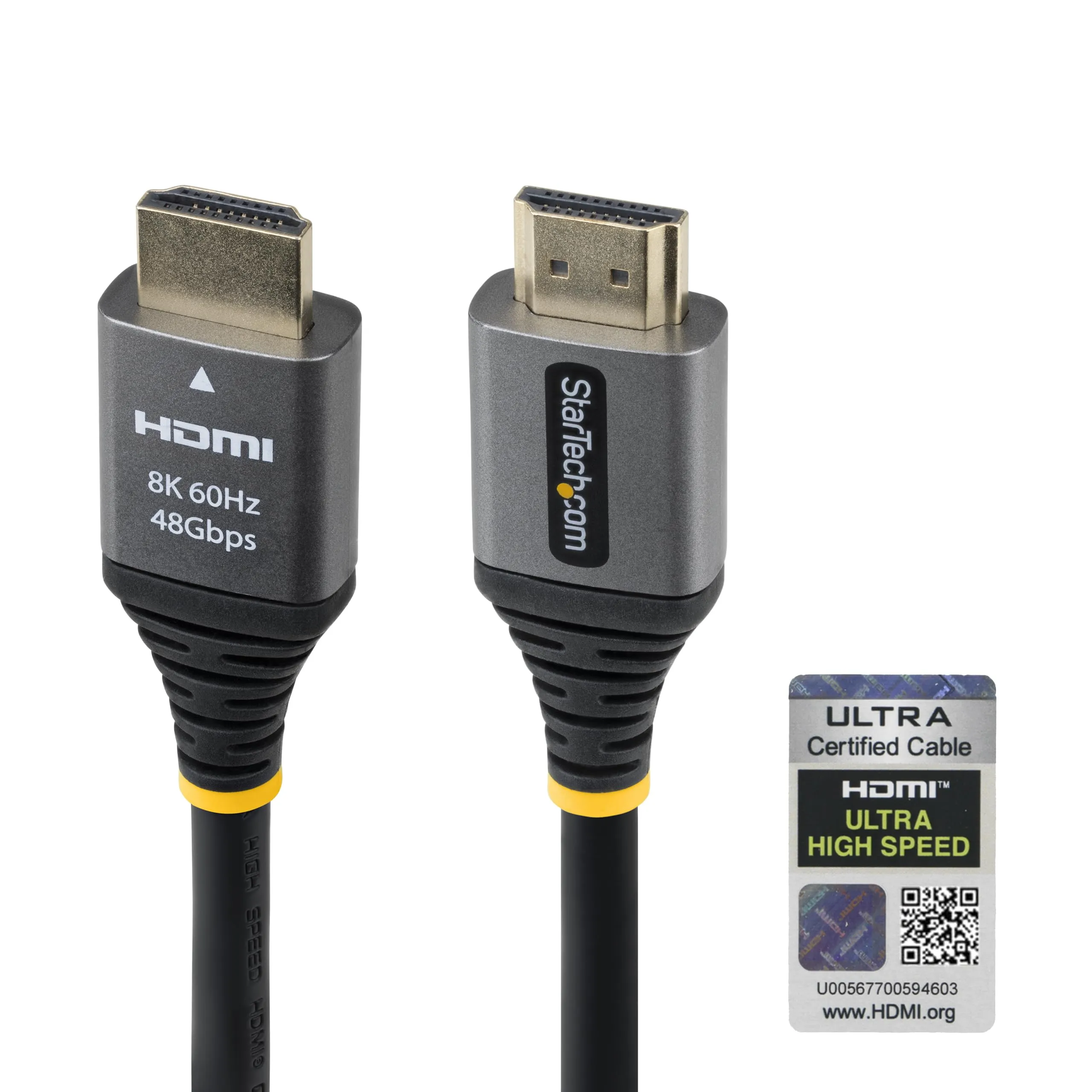 STARTECH HDMM21V6F — 6ft HDMI 2.1 Cable, 8K 60Hz