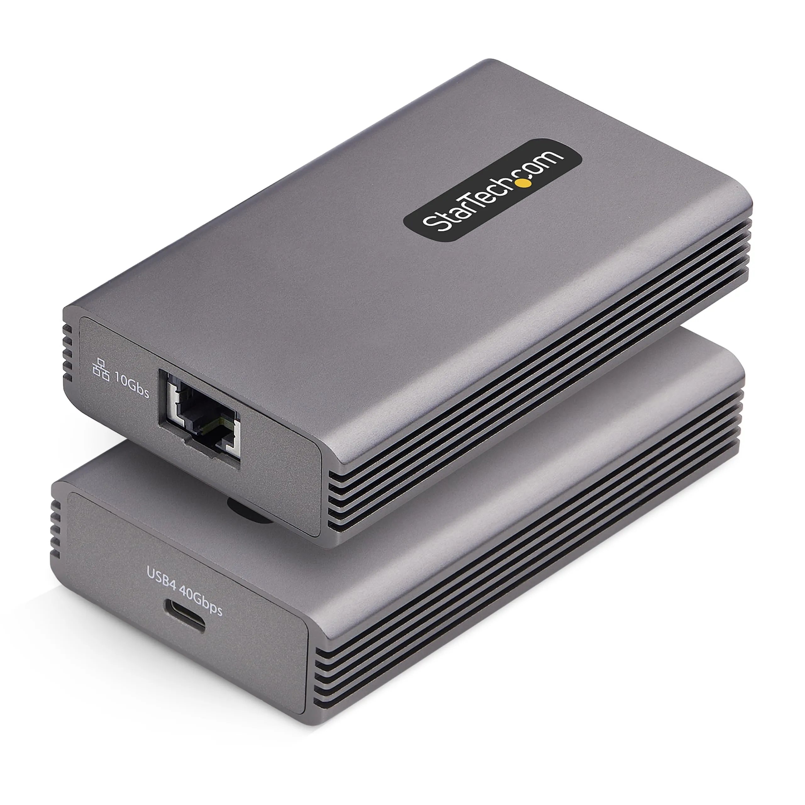 STARTECH USB4-10GBE-ETHERNET — ADDS MULTI-GIGABIT RJ45 PORT TO A USB-C (USB4 GEN 4X4 TB5/TB4/TB3 COMPATIBLE) CO
