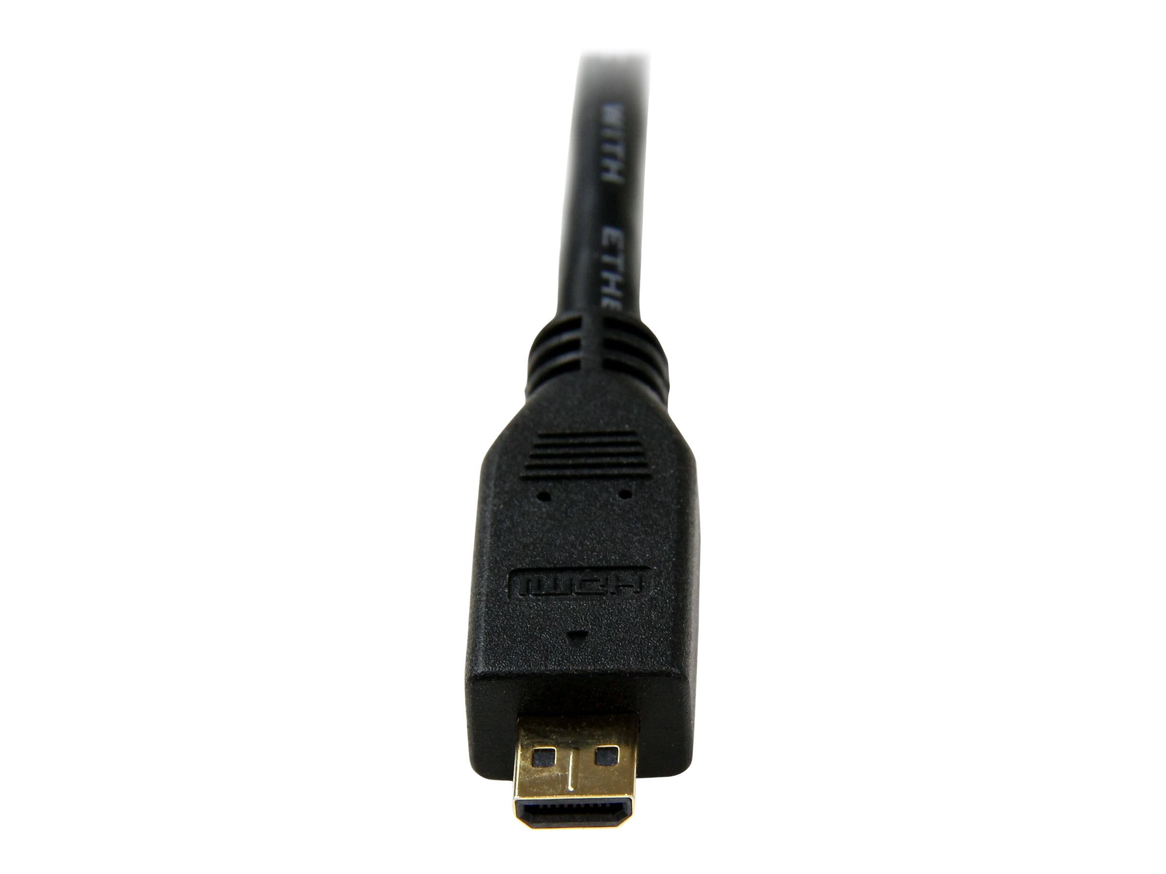 STARTECH HDMIADMM3 — 3FT MICRO HDMI TO HDMI CABLE/ADAPTER 4K