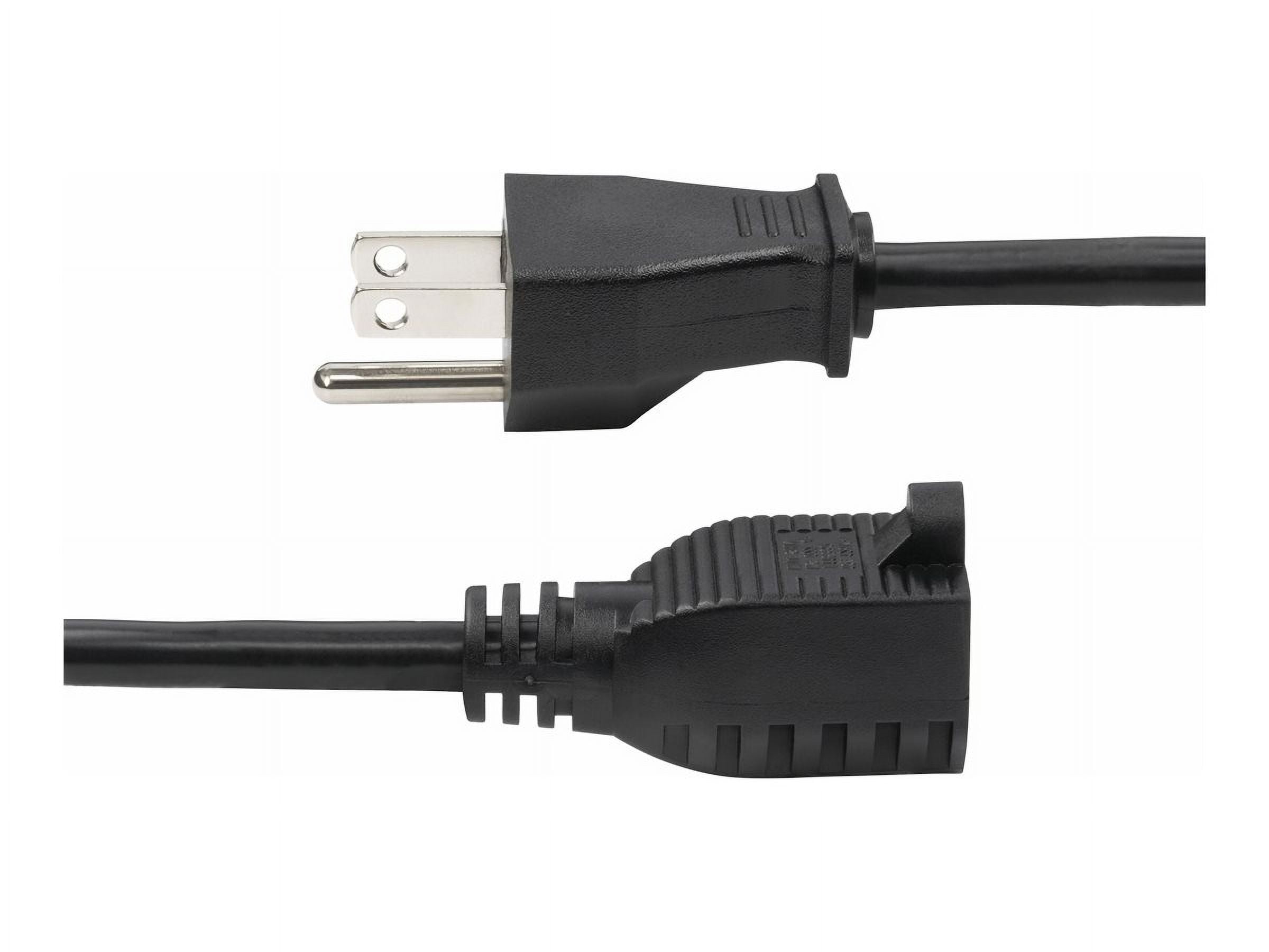 STARTECH 231A-8A00-POWER-CORD — 10FT (3M) POWER EXTENSION CORD, NEMA 5-15P TO NEMA 5-15R AC POWER CABLE, 10A 125