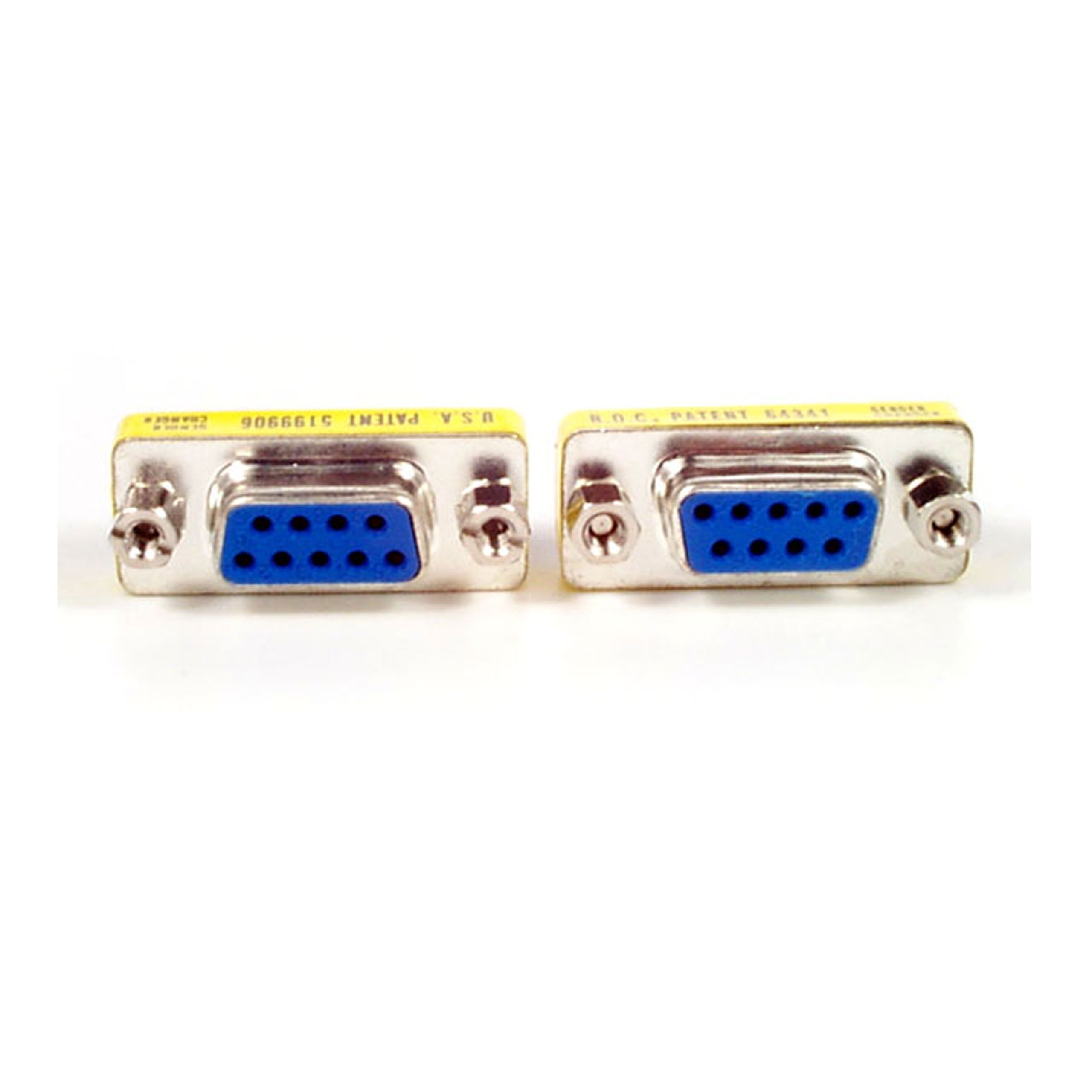 STARTECH GC9SF — THIS SLIMLINE DB9 GENDER CHANGER FEATURES TWO SLIMLINE DB9F CONNECTORS, OFFERING