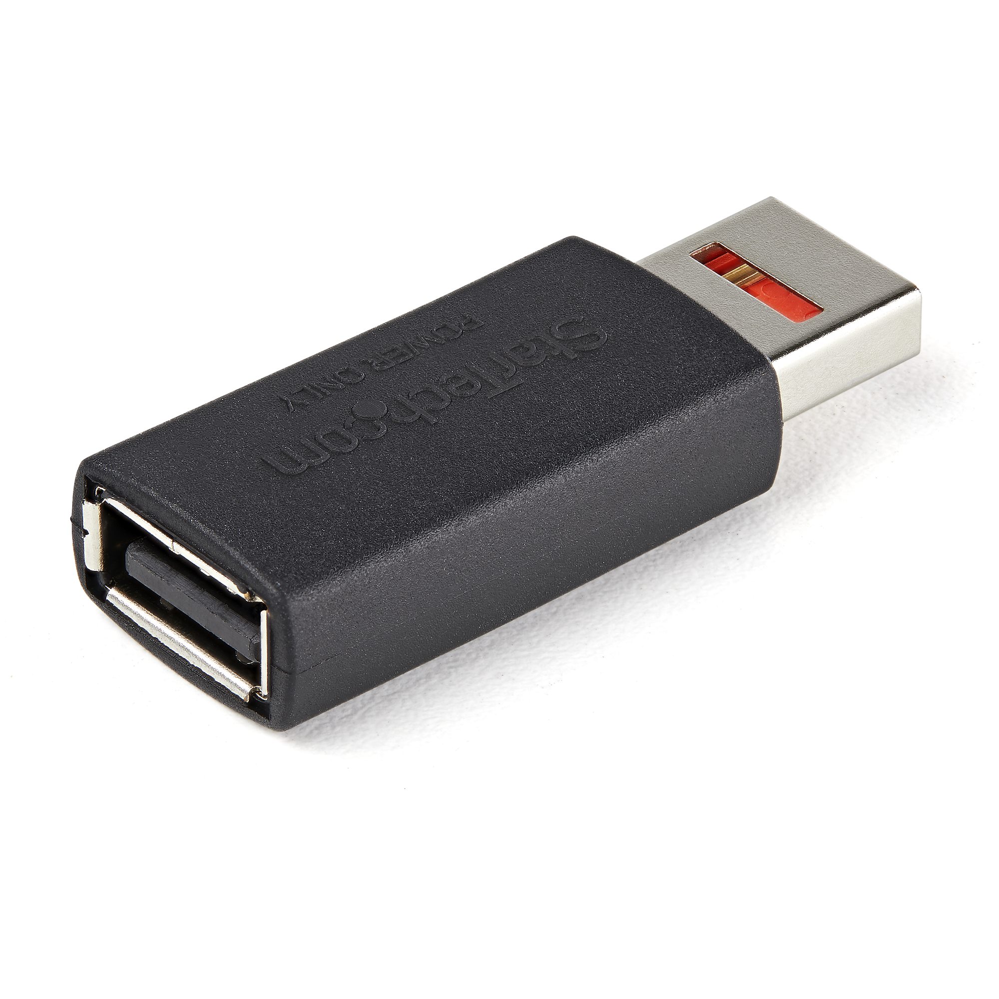 STARTECH USBSCHAAMF — USB-A DATA BLOCKING CHARGING ONLY ADAPTER PREVENTS DATA THEFT/SPYWARE/MALWARE -