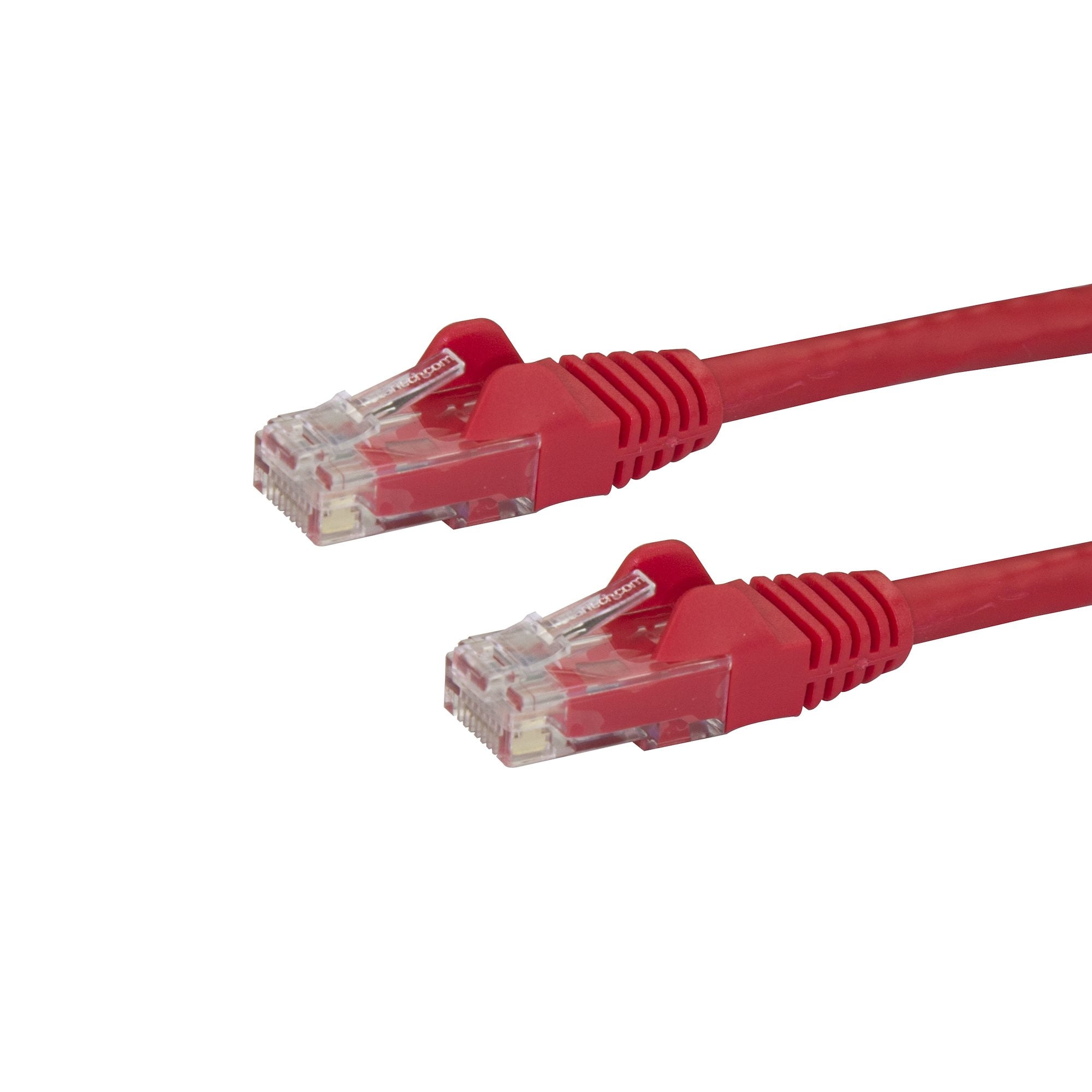 STARTECH N6PATCH3RD — 3FT RED CAT6 ETHERNET CABLE DELIVERS MULTI GIGABIT 1/2.5/5GBPS & 10GBPS UP TO 16