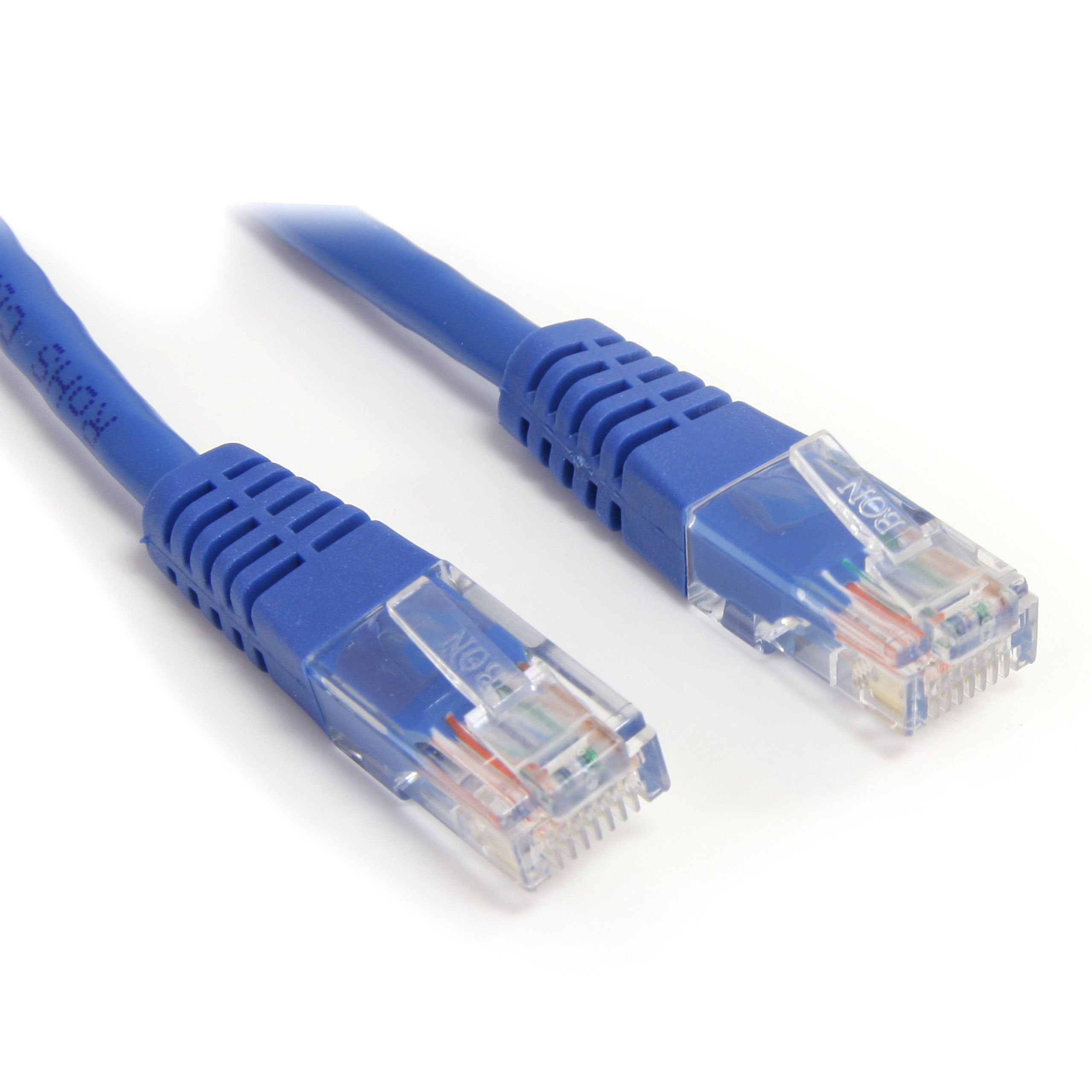STARTECH M45PATCH6BL — MAKE FAST ETHERNET NETWORK CONNECTIONS USING THIS HIGH QUALITY CAT5E CABLE, WITH