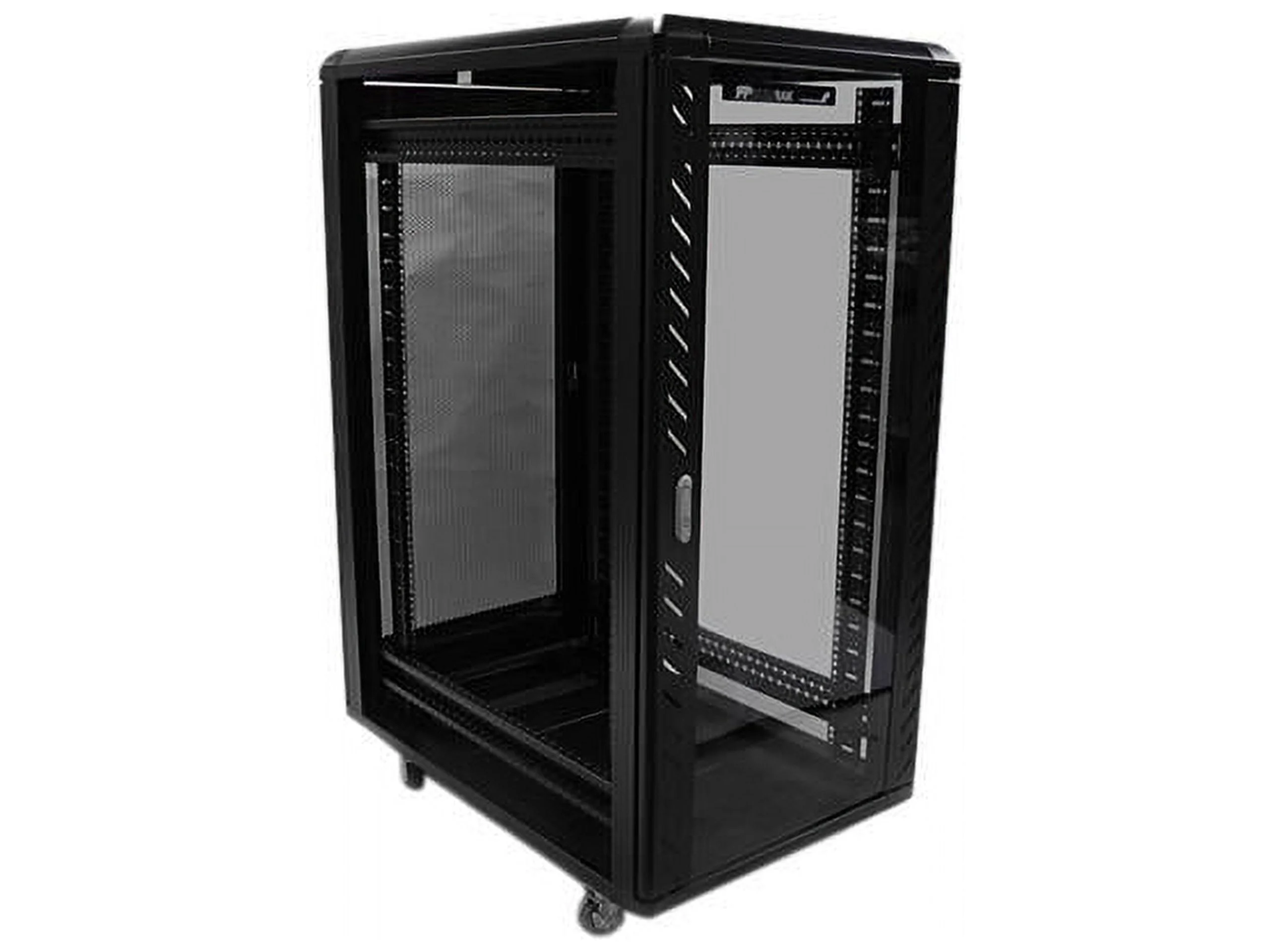 STARTECH RK2536BKF — 4-POST 25U 19 SERVER RACK ENCLOSURE W/ ADJUSTABLE MOUNTING DEPTH - EIA/ECA-310-E