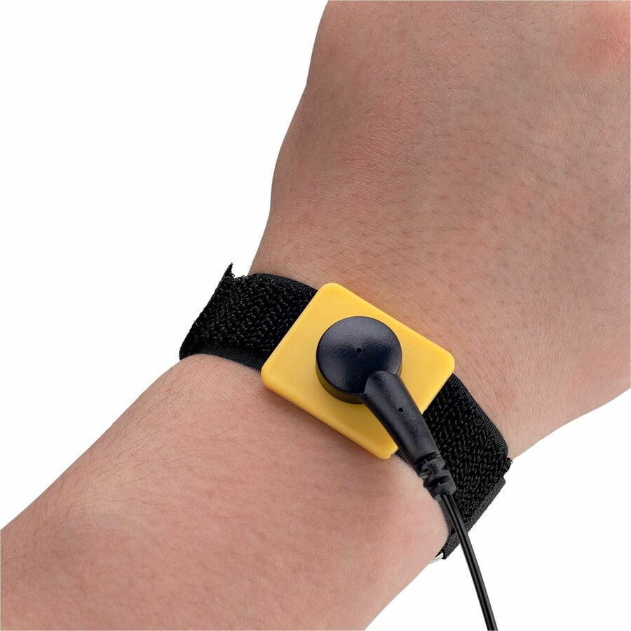 STARTECH ESD-WRIST-STRAP — ANTISTATIC WRIST STRAP WITH GROUNDING CABLE, ESD SAFE BAND WITH 5FT / 1.5M DETAC