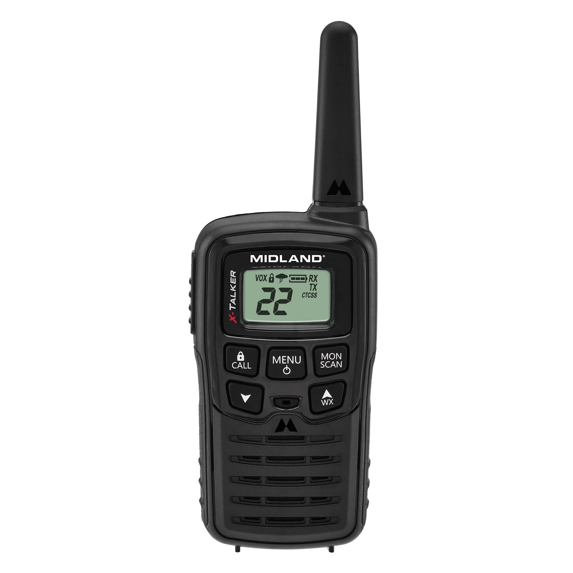 MIDLAND T10 — T10 X-TALKER Two-Way Radios - Black, 20 Mile Range