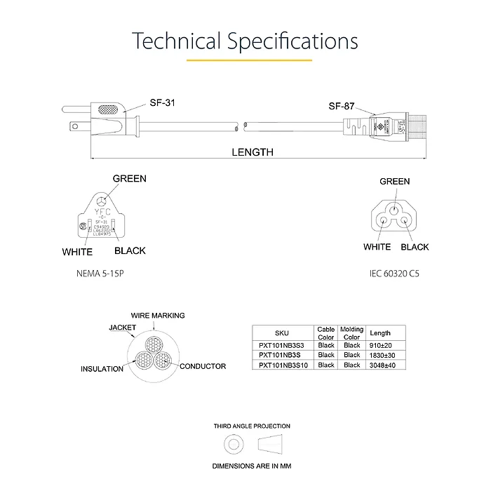 STARTECH-PXT101NB3S