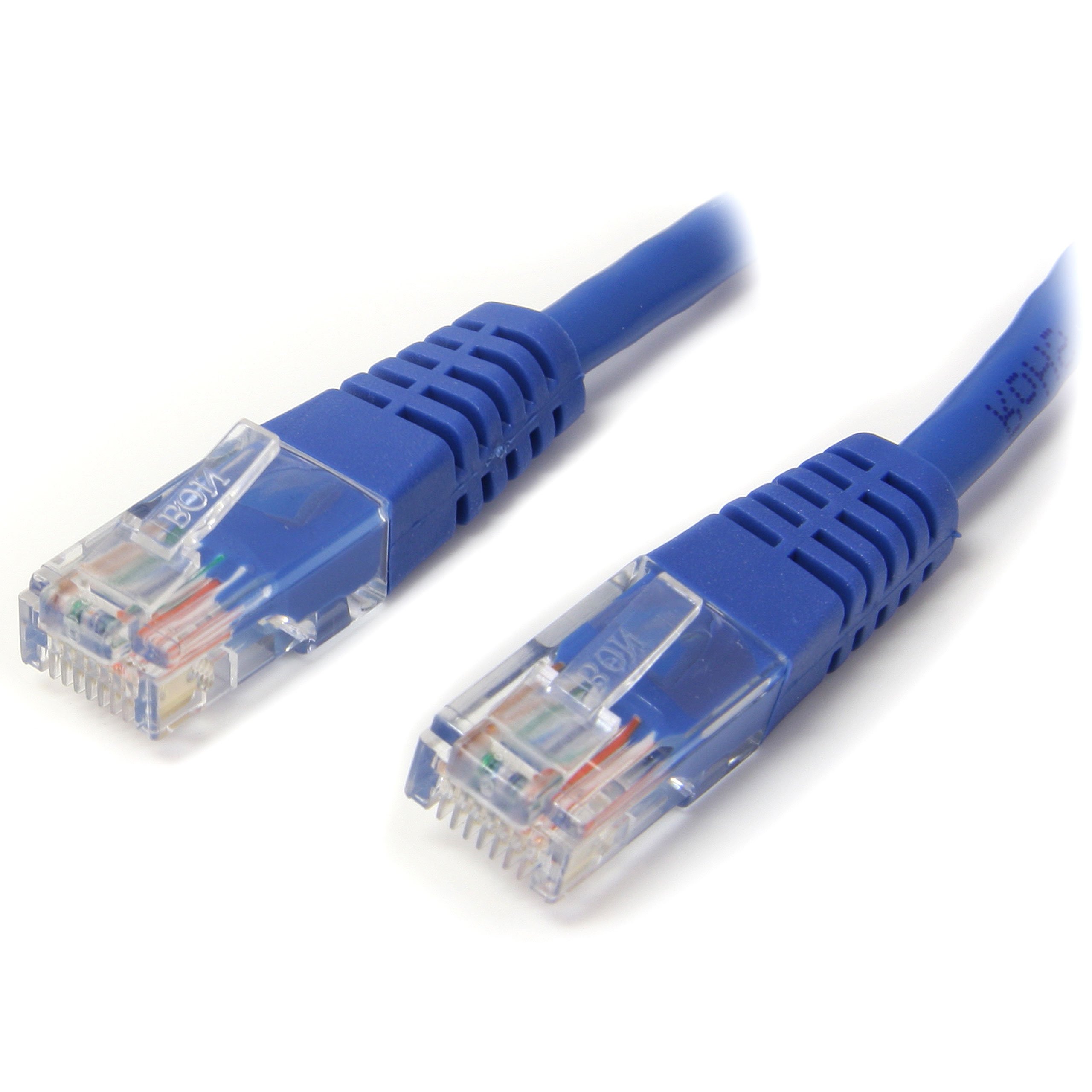 STARTECH M45PATCH10BL — MAKE FAST ETHERNET NETWORK CONNECTIONS USING THIS HIGH QUALITY CAT5E CABLE, WITH