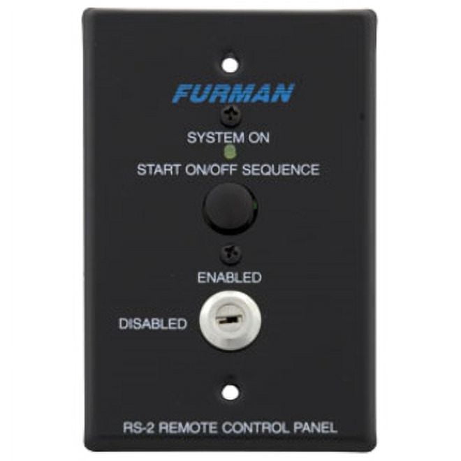 FURMAN RS-2 — FURMAN RS-2 SYSTEM CONTROL PAN