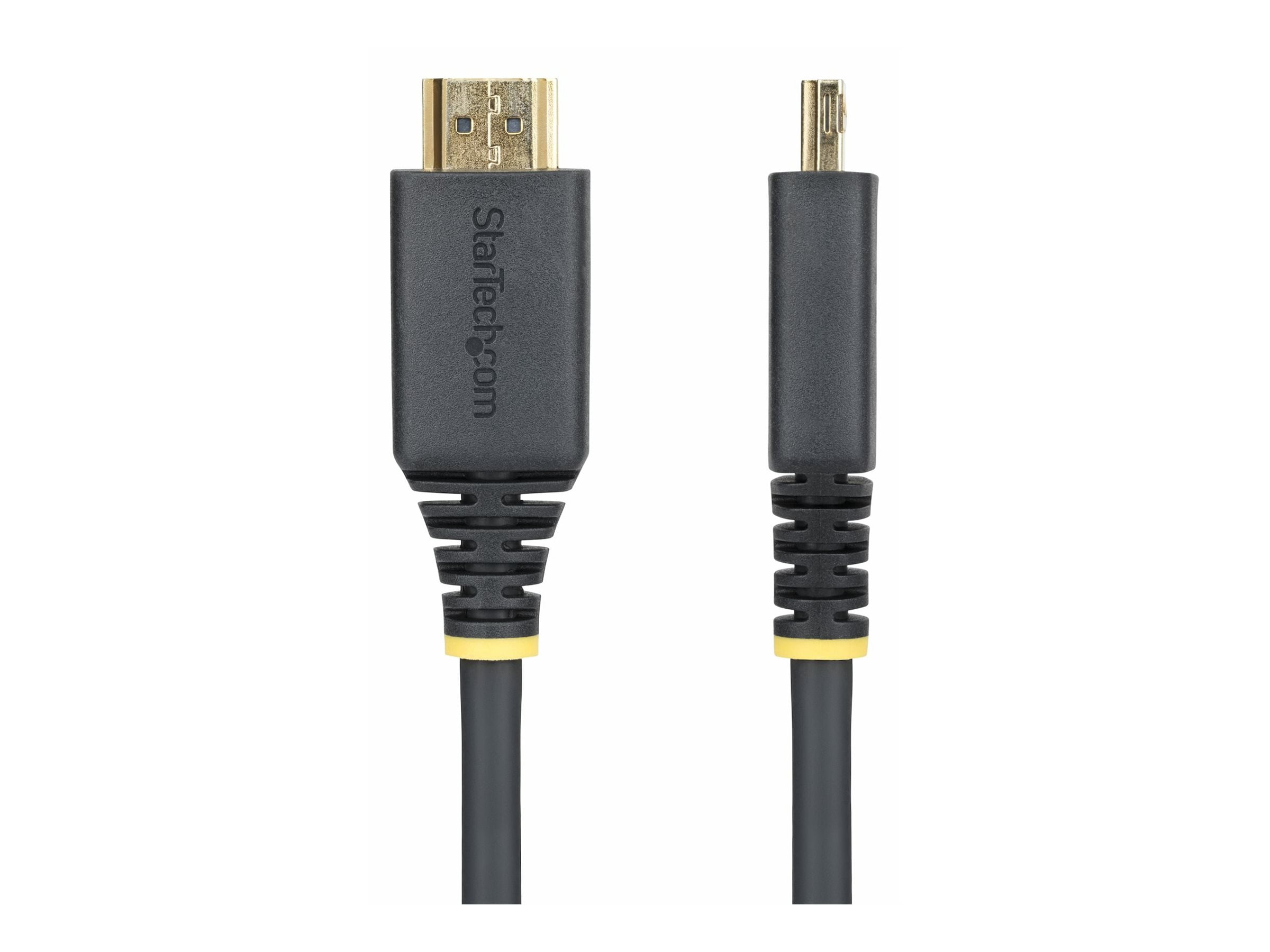 STARTECH HDMI2-CABLE-GRIP-10F — 10FT (3M) HIGH SPEED HDMI CABLE WITH GRIPPING CONNECTORS, 4K 60HZ/1440P 144HZ, H
