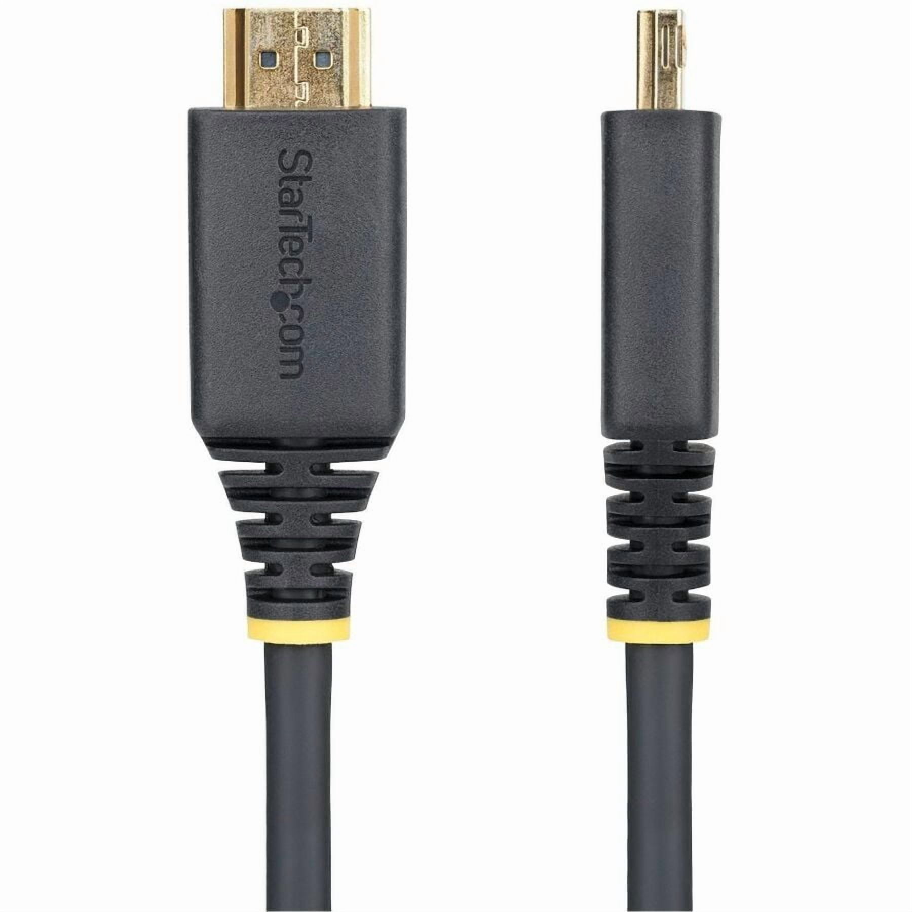 STARTECH HDMI2-CABLE-GRIP-30C — 30CM (1FT) HIGH SPEED HDMI CABLE WITH GRIPPING CONNECTORS, 4K 60HZ/1440P 144HZ,