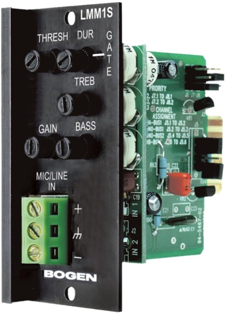 Bogen LMM1S — Bogen Line/Mic Input Module for Audio Systems