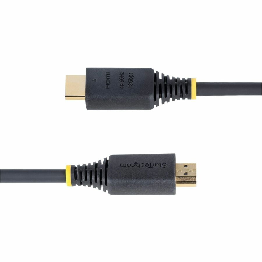 STARTECH HDMI2-CABLE-4K60-12F — 12FT (3.6M) PREMIUM CERTIFIED HIGH SPEED HDMI CABLE, 4K 60HZ/1440P 144HZ, HDR10/