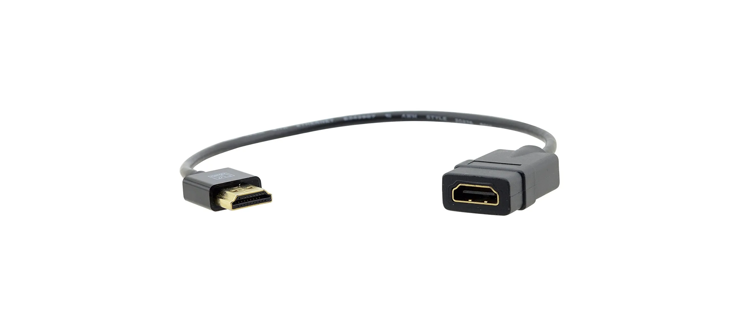 Kramer 99-9490001 — KRAMERS ADC-HM/HF/PICO IS AN ULTRA-SLIM HIGH-SPEED HDMI ADAPTER CABLE WITH ETHER