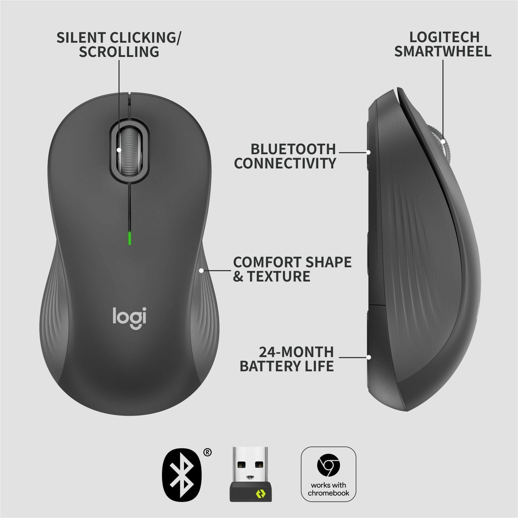 Logitech 910-006591 — SIGNATURE M550 L WIRELESS MOUSE