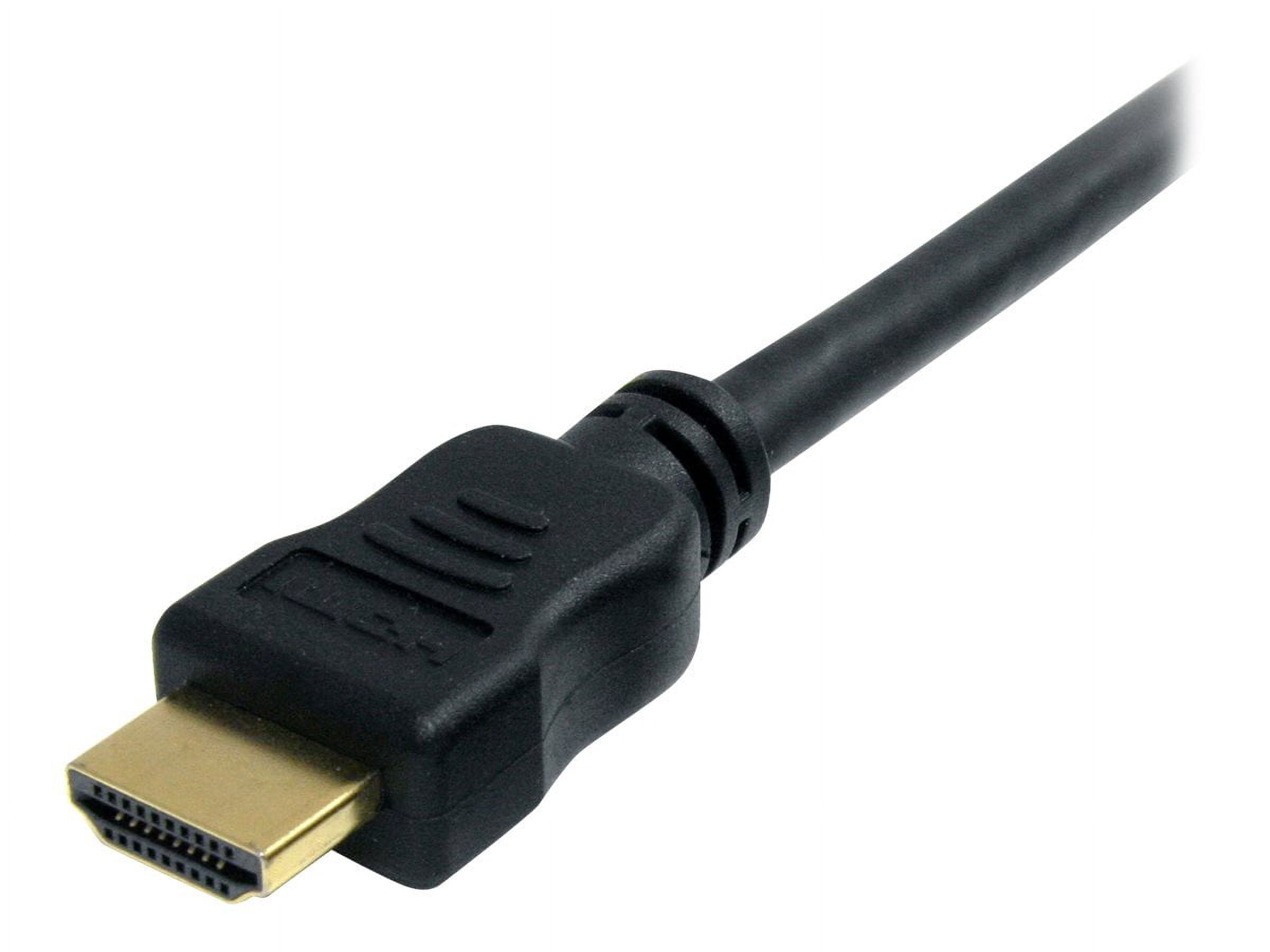 STARTECH HDMIMM3HS — 3FT/91CM HDMI 1.4 CABLE WITH ETHERNET SUPPORTS 4K (3840X2160P 30HZ)/FULL HD 1080