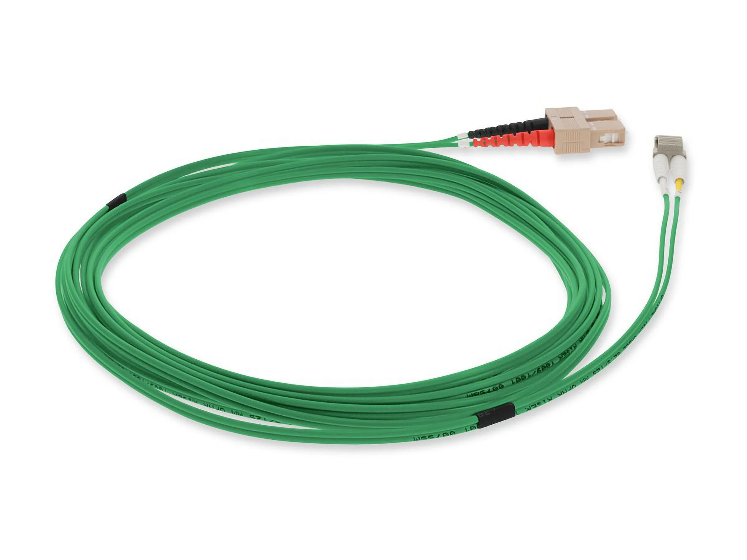 ADDON ADD-SC-LC-1M6MMF-GN — 1M SC/LC M/M OM1 GREEN FIBER PATCH CBL
