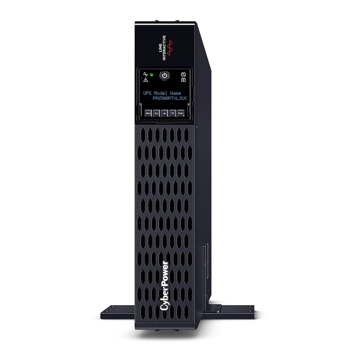 CyberPower PR1500RTXL2UC — 1500VA/1500W SINE WAVE UPS, 2U 8XNEMA 5-15R 10 CORD CLOUD