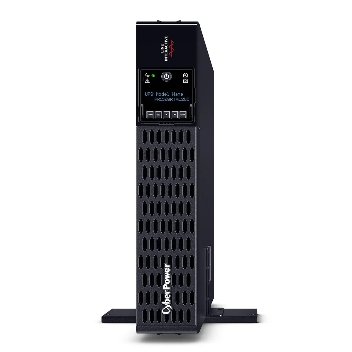 CyberPower PR1500RTXL2UC — 1500VA/1500W SINE WAVE UPS, 2U 8XNEMA 5-15R 10 CORD CLOUD