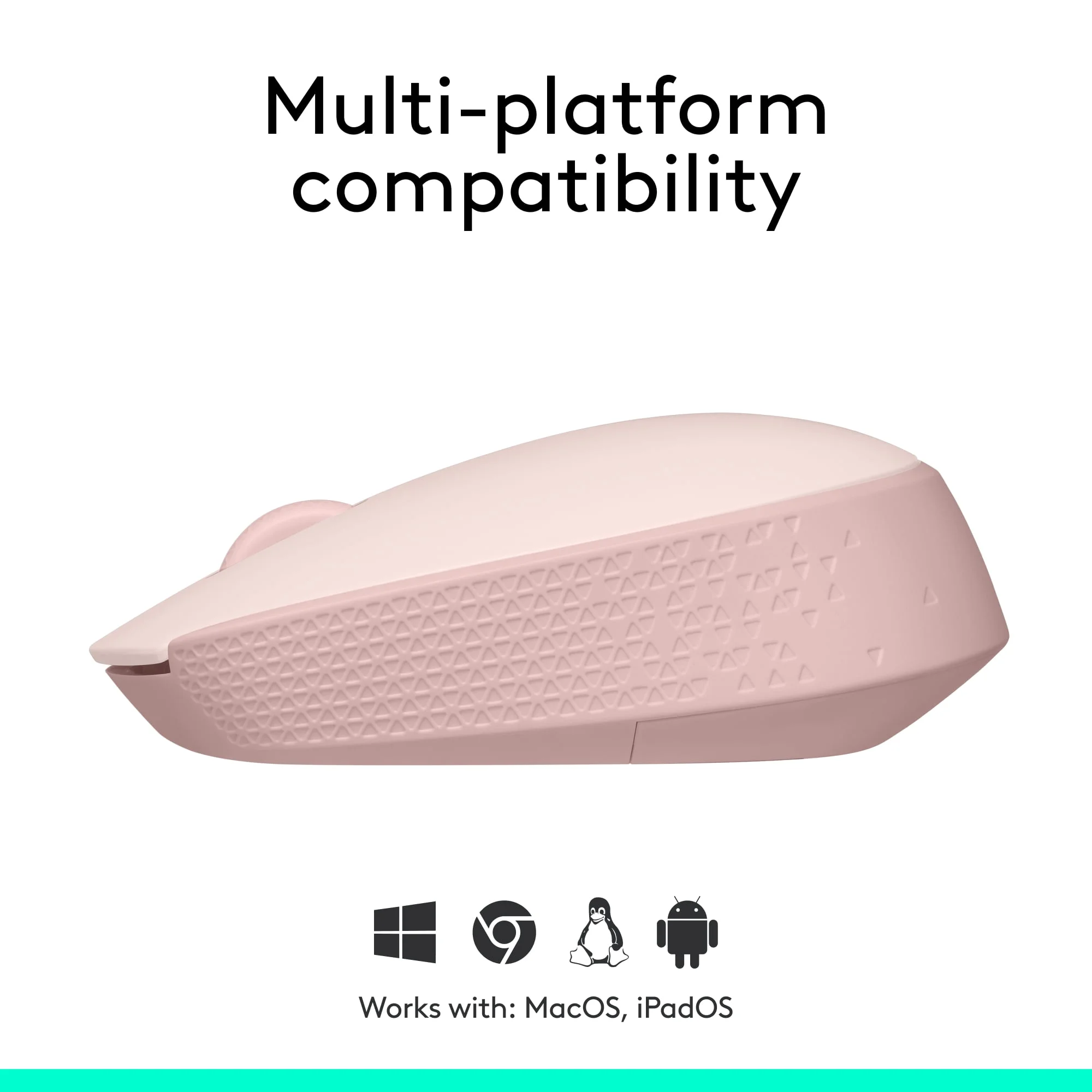 Logitech 910-006862 — M170 WIRELESS MOUSE - ROSE