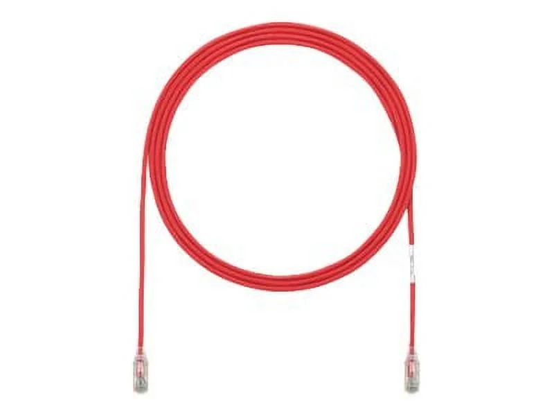 Panduit UTP28SP10RD — 10FT CAT6 CBL EA CU PC 28 AWG RD UTP