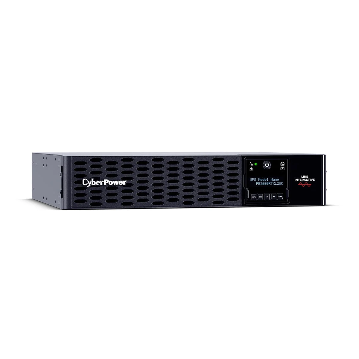 CyberPower PR2000RTXL2UC — 2000VA/2000W SINE WAVE UPS, 2U 8XNEMA 5-20R 10 CORD CLOUD