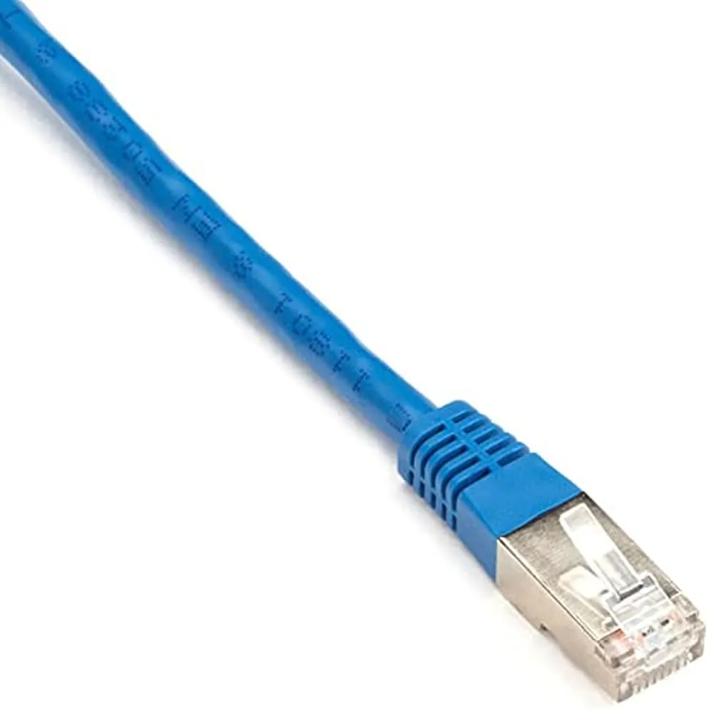 BLACK BOX CORPORATION EVNSL0272BL-0006 — CAT6 250-MHZ STRANDED ETHERNET PATCH CABLE WITH SLIM FORM-FACTOR MOLDED BOOT - S