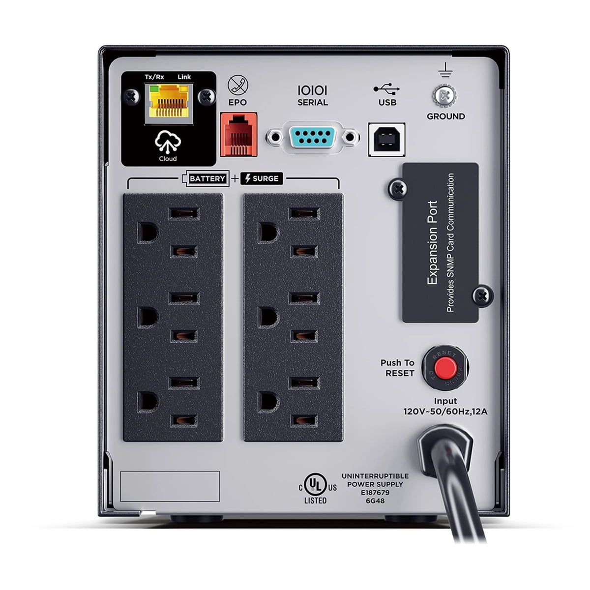 CyberPower PR750LCD3C — 750VA/750W SMART APP UPS