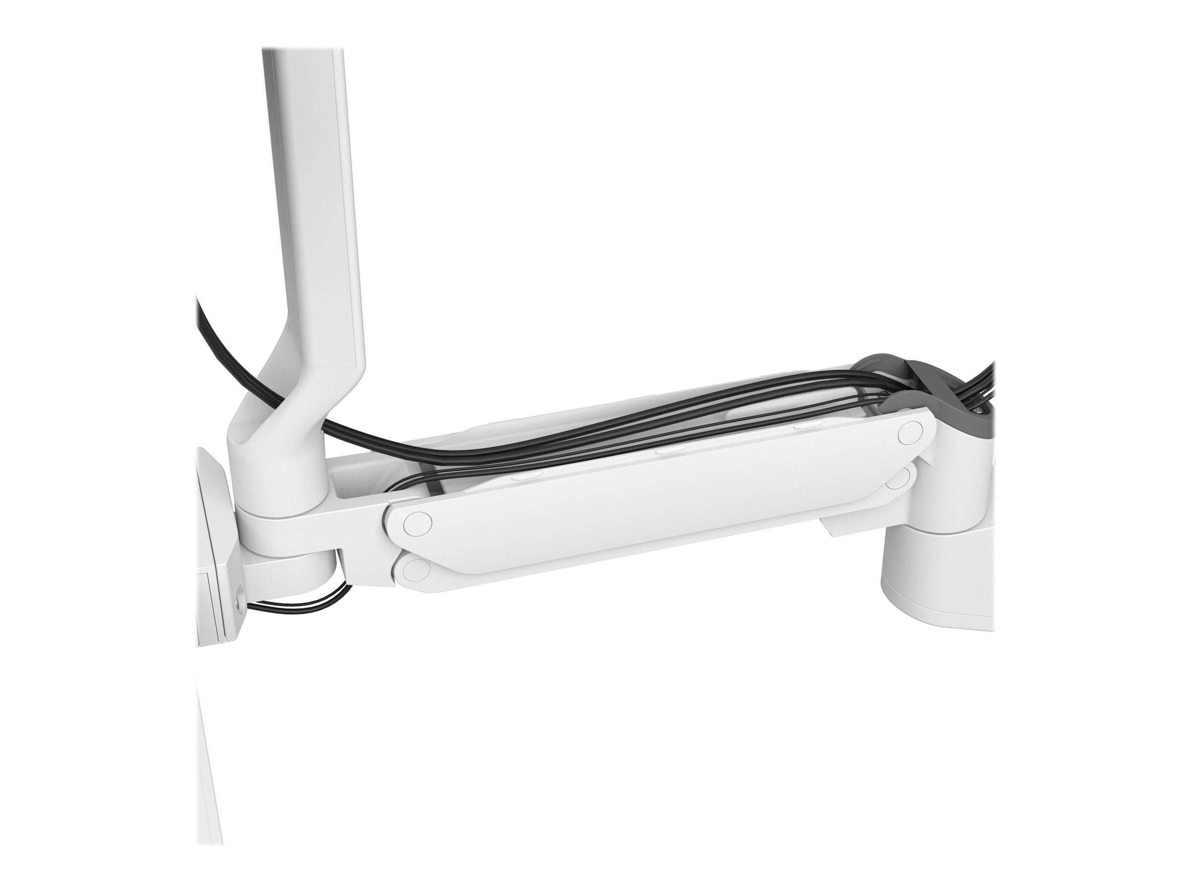 ERGOTRON 45-622-251 — CAREFIT COMBO ARM WITH WORKSURFACE, SNOW