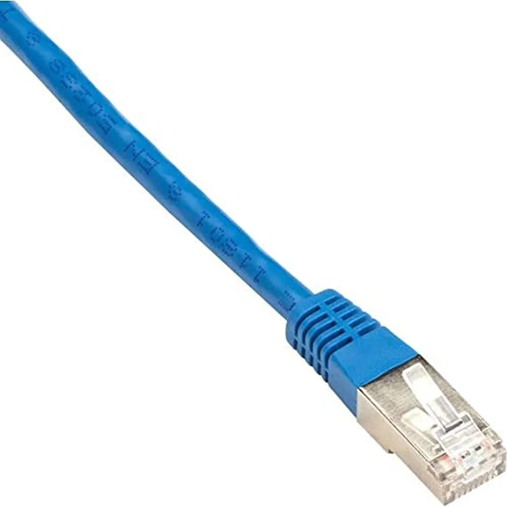 BLACK BOX CORPORATION EVNSL0272BL-0007 — CAT6 250-MHZ STRANDED ETHERNET PATCH CABLE WITH SLIM FORM-FACTOR MOLDED BOOT - S