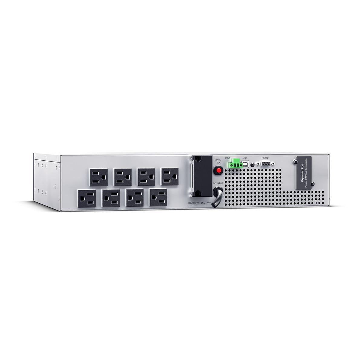 CyberPower OL1K5RM — OL1K5RM - UPS - RACK-MOUNTABLE - ONLINE,DOUBLE CONVERSION - 100, 110, 115, 120,