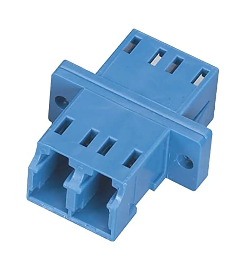 BLACK BOX CORPORATION FOT123 — FIBER OPTIC COUPLING - MULTIMODE-SINGLEMODE, DUPLEX, CERAMIC SLEEVE, PLASTIC FLA