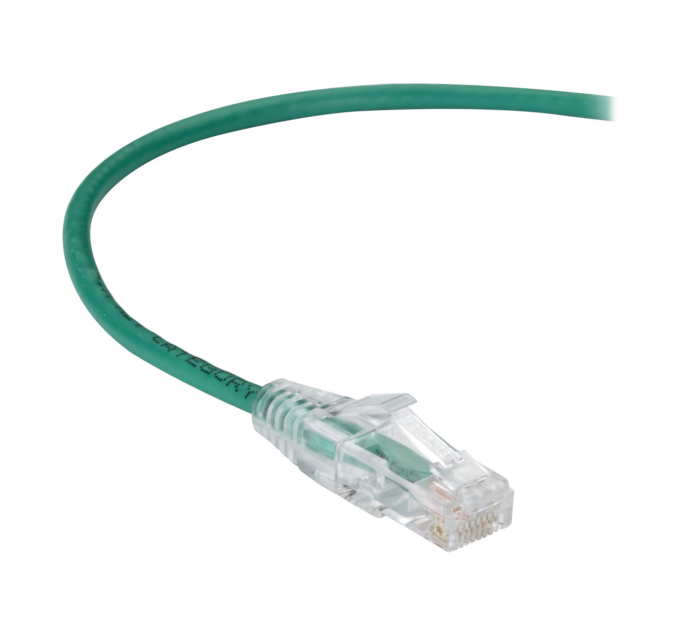 BLACK BOX CORPORATION C6APC28-GN-01 — BLACK BOX SLIM-NET CAT6A PATCH CABLES FEATURE A LOW-PROFILE DESIGN THAT SAVES SP