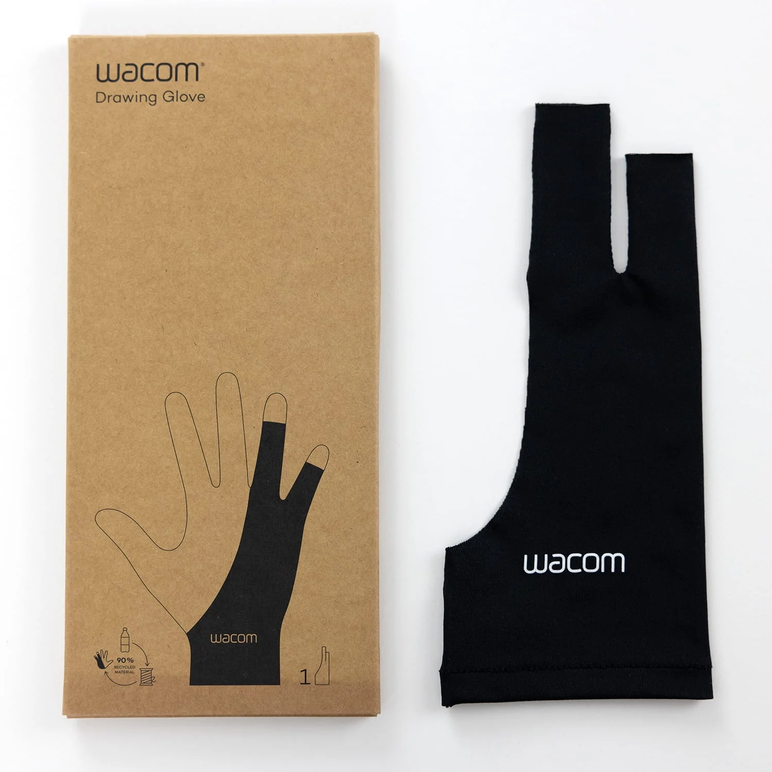 WACOM ACK4472501Z — Wacom Two-Finger Drawing Glove - Eco-Friendly Art Accessory