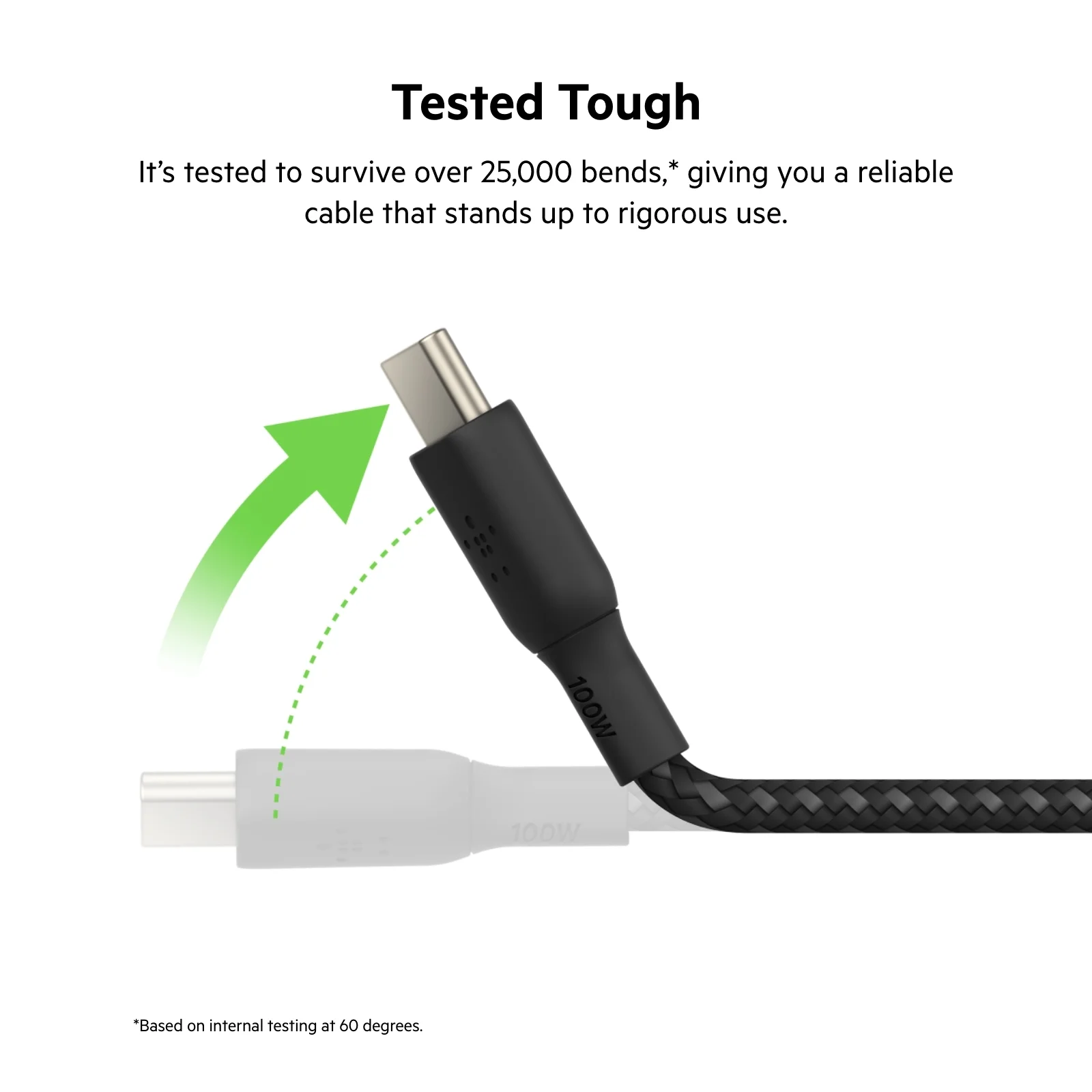 Belkin CAB014BT2MBK — USB CABLE - USB-C LEFT CONNECTOR - MALE LEFT GENDER - USB-C RIGHT CONNECTOR - MA