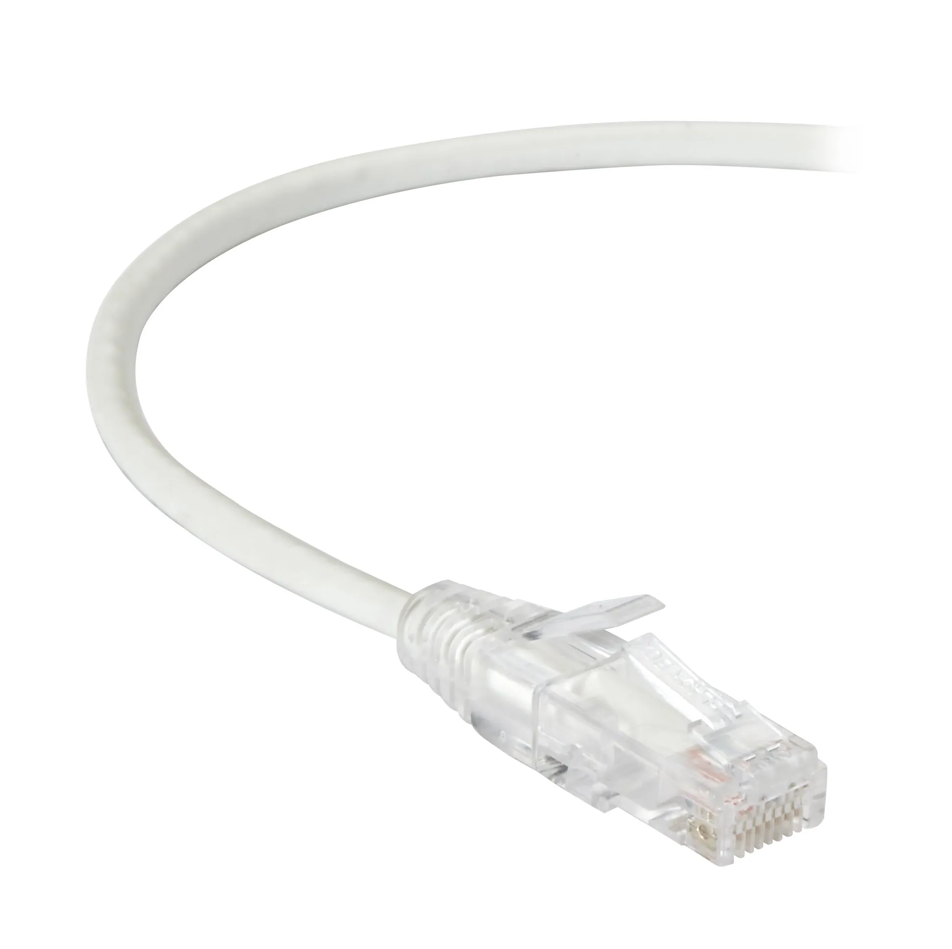BLACK BOX CORPORATION C6APC28-WH-15 — BLACK BOX SLIM-NET CAT6A PATCH CABLES FEATURE A LOW-PROFILE DESIGN THAT SAVES SP