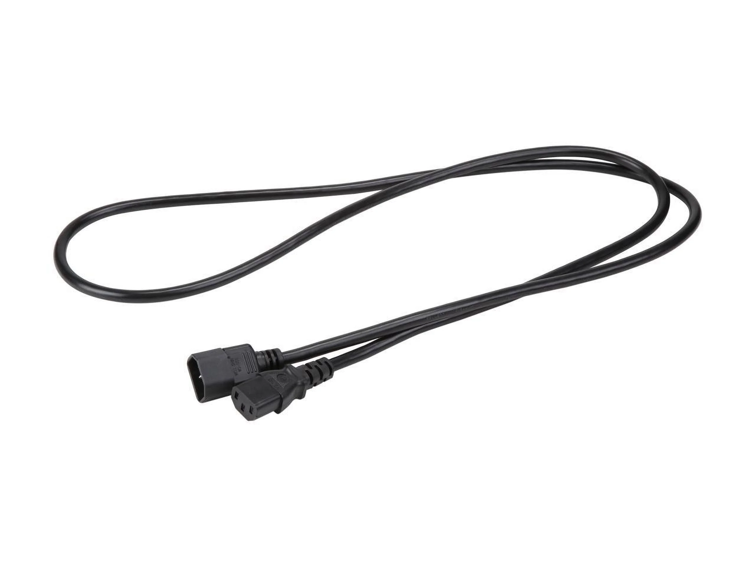 C2G SWI 29967 — 6FT 16 AWG 250 VOLT COMPUTER POWER EXTENSION CORD (IEC320C14 TO IEC320C13) (TAA