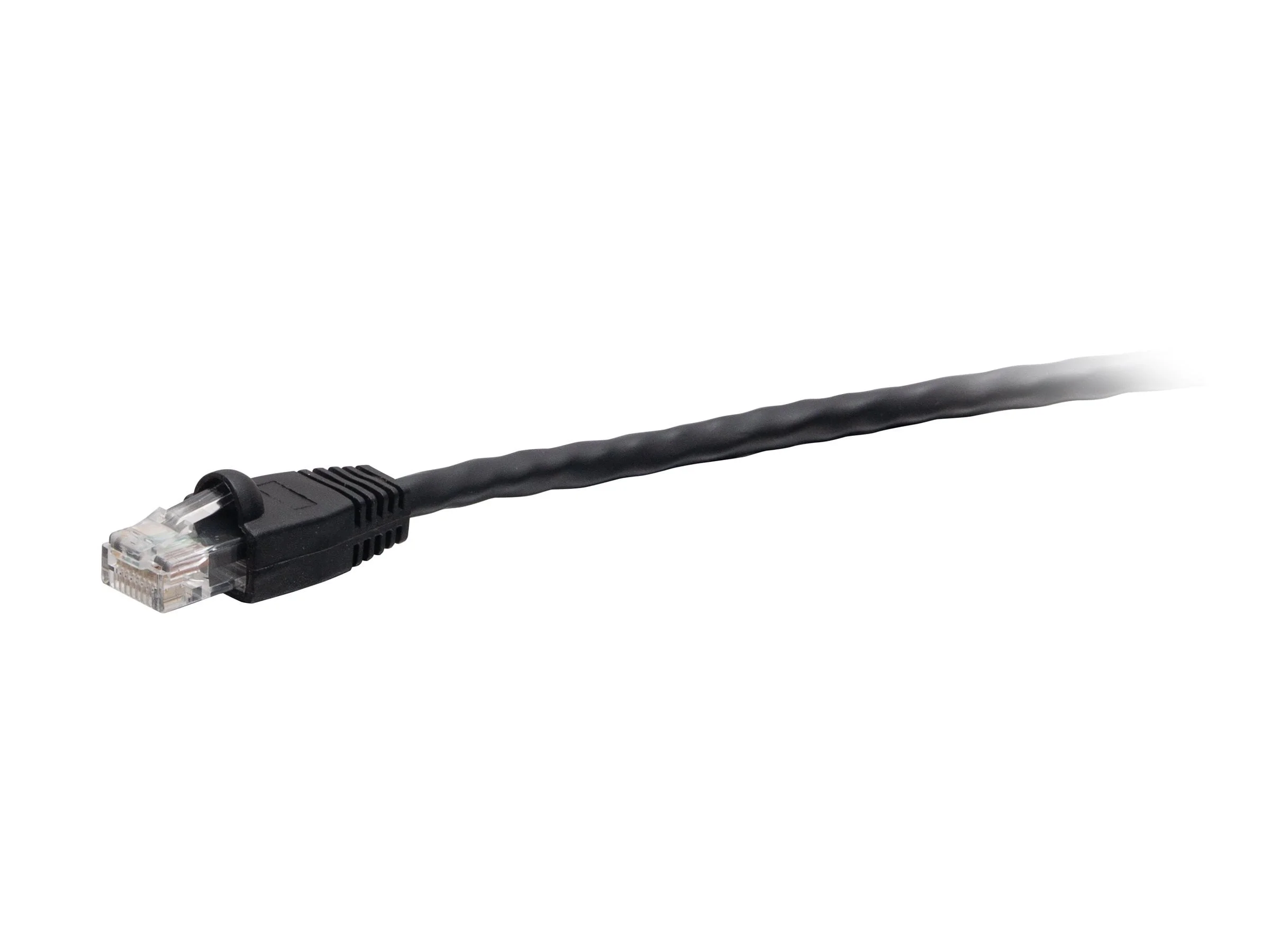 C2G C2G43467 — QS 3FT/0.9M BLK BOOTED C6 UTP CM TAA