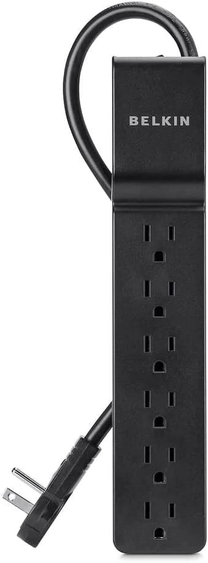 Belkin BSE600-06BLK-3P — SURGE,PRT,6OT,360,720J,$15K,6 ,BLACK,3PK