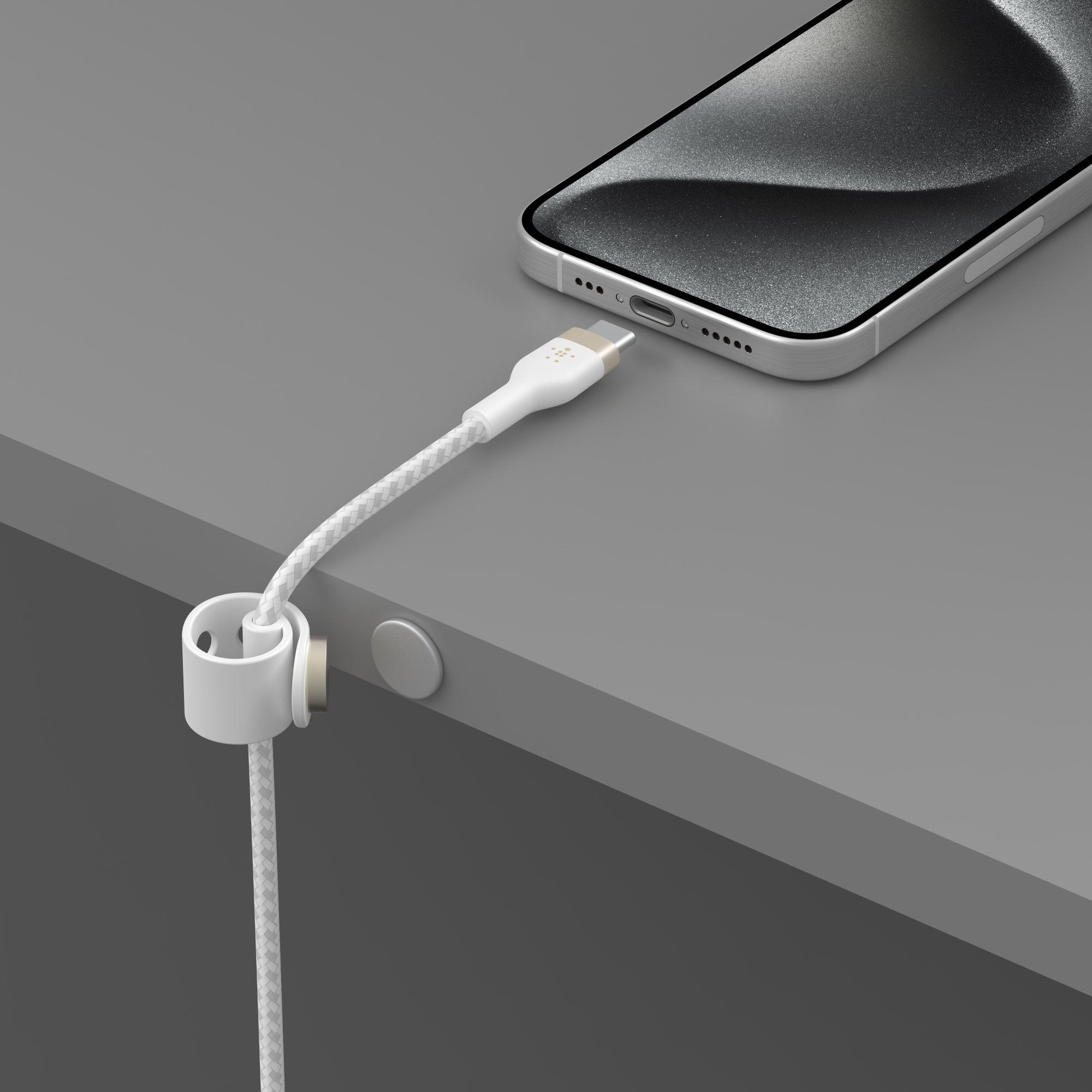 Belkin CAB011BT2MWH — USB-C TO USB-C 2.0, BRAID SIL, 2M, WHT