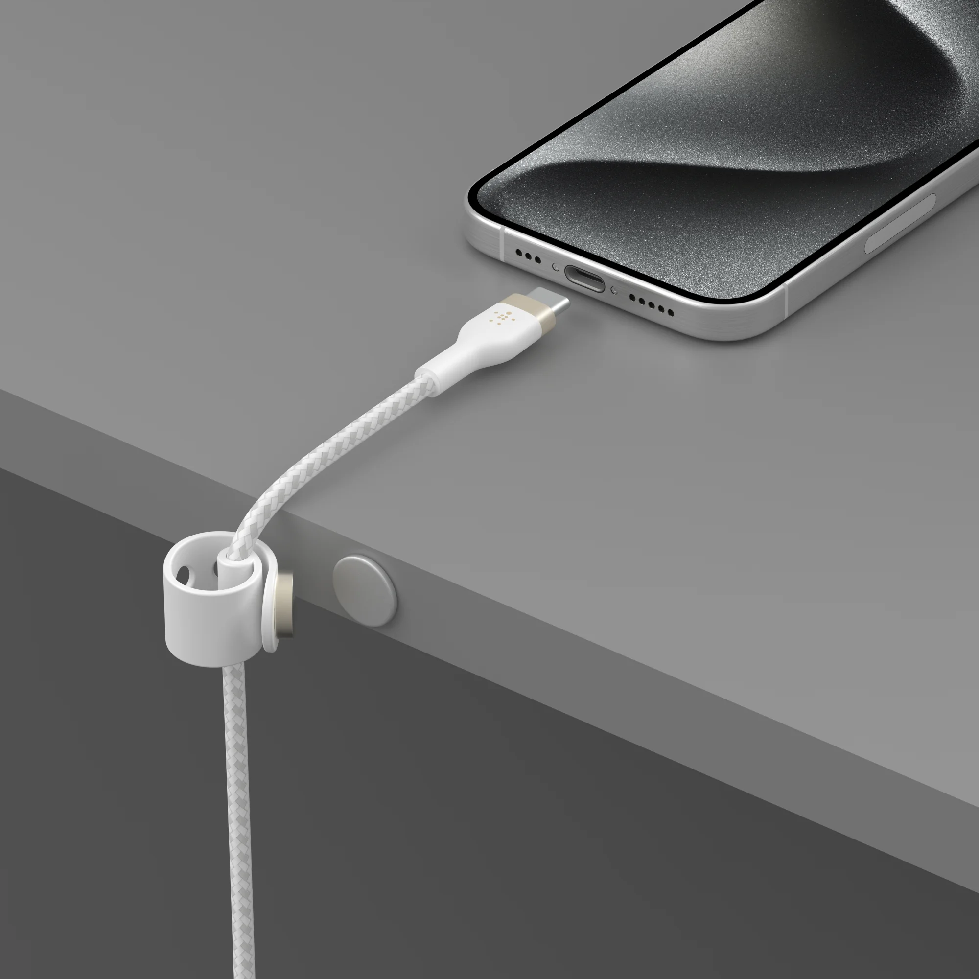 Belkin CAB011BT2MWH — USB-C TO USB-C 2.0, BRAID SIL, 2M, WHT