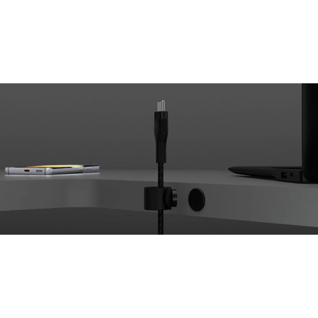 Belkin CAB011BT2MBK — USB-C TO USB-C 2.0, BRAID SIL, 2M, BLK