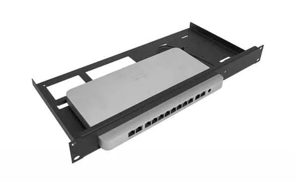 TRAXX SOLUTIONS TRX-1U-M5 — TRAXX TRX-1U-M5 Rack Mount Kit for Meraki MS130-8