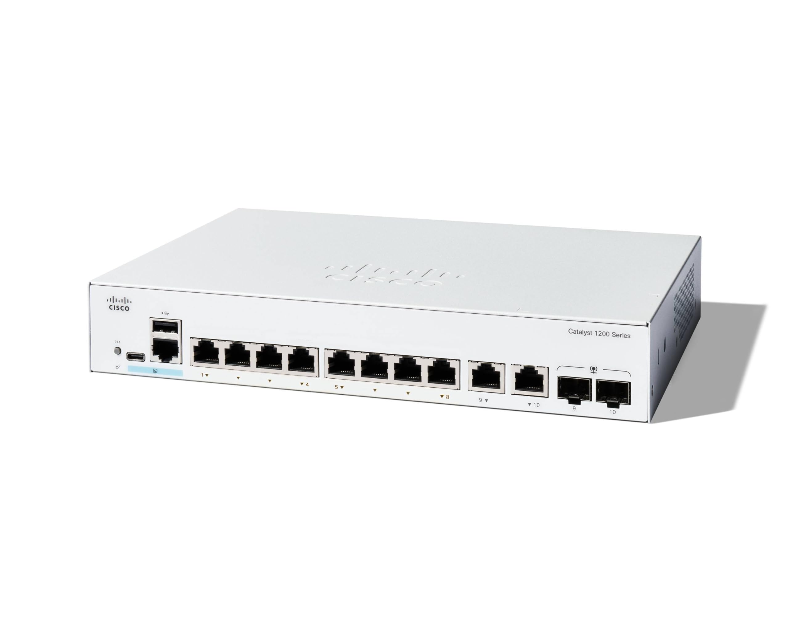 Cisco C1200-8T-E-2G-RF — CATALYST 1200 8-PORT GE, EXT PS, 2X1G COMBO REMANUFACTURED