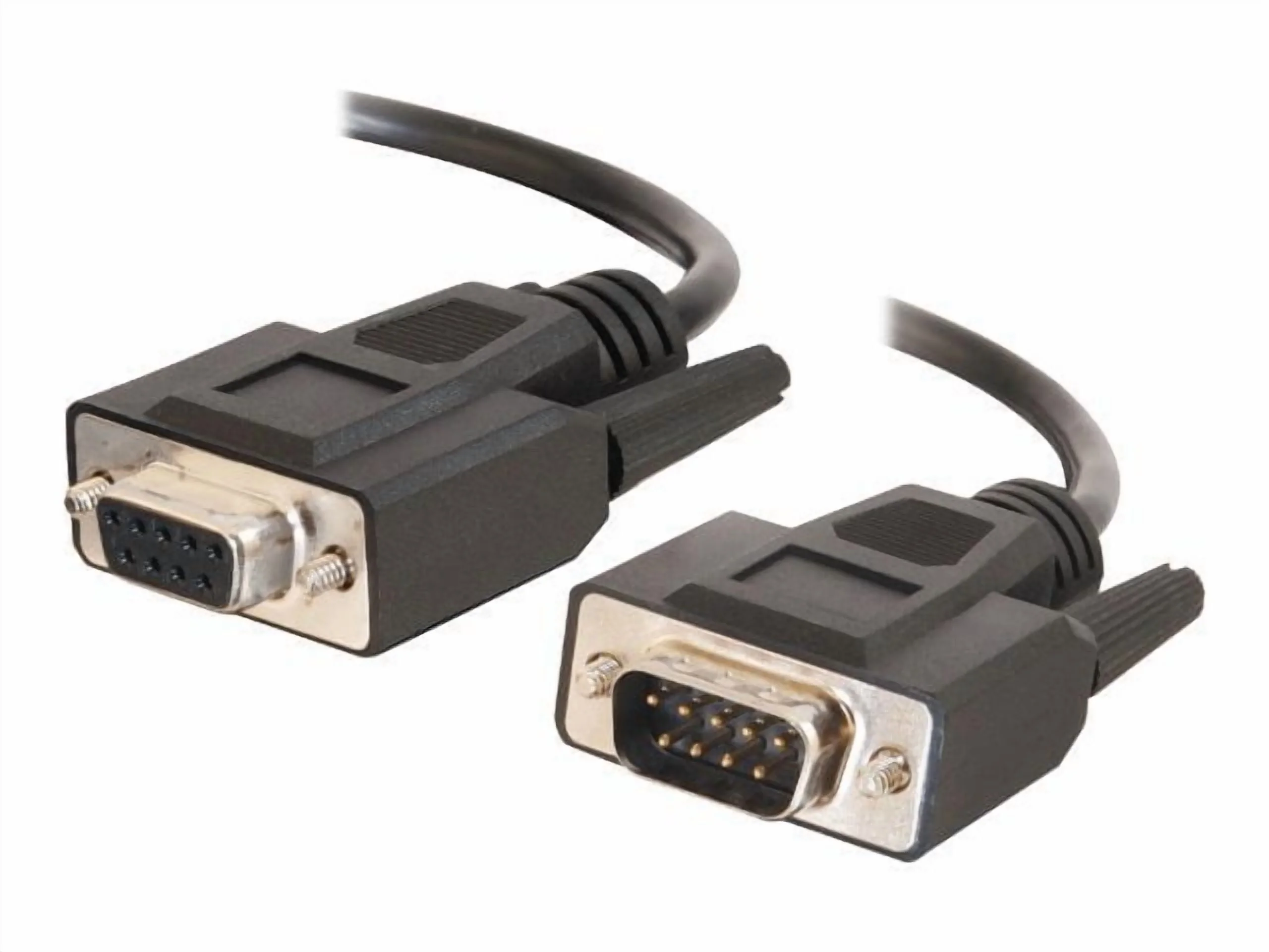 C2G 52034 — EXTENSION CABLE - DB9 LEFT CONNECTOR - MALE LEFT GENDER - DB9 RIGHT CONNECTOR -